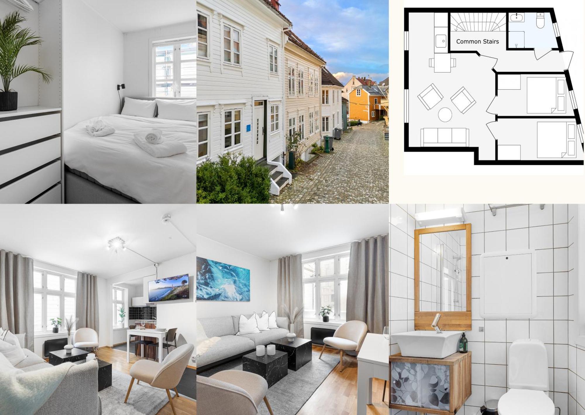 Homerentals Apartments - Behind Bryggen & Historic Cobblestone Streets - 2 Floor Renovated From February 2025 Bergen Exteriör bild